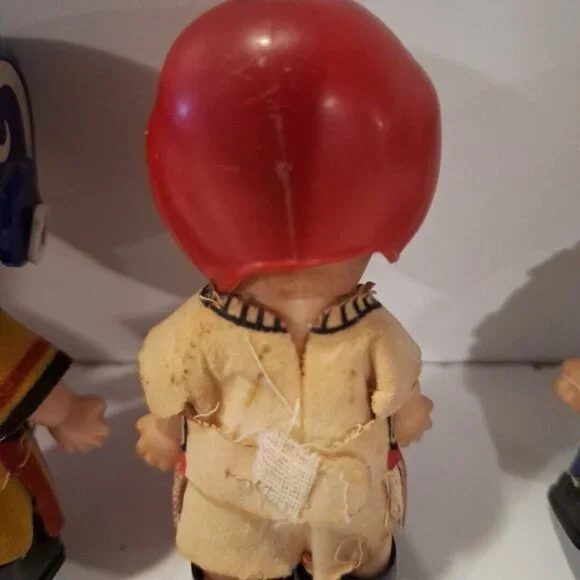 Uneeda PeeWees Pocket Boy Dolls Sports 4 Vintage 1966 Hee Wee 3.5" - Picture 15 of 16